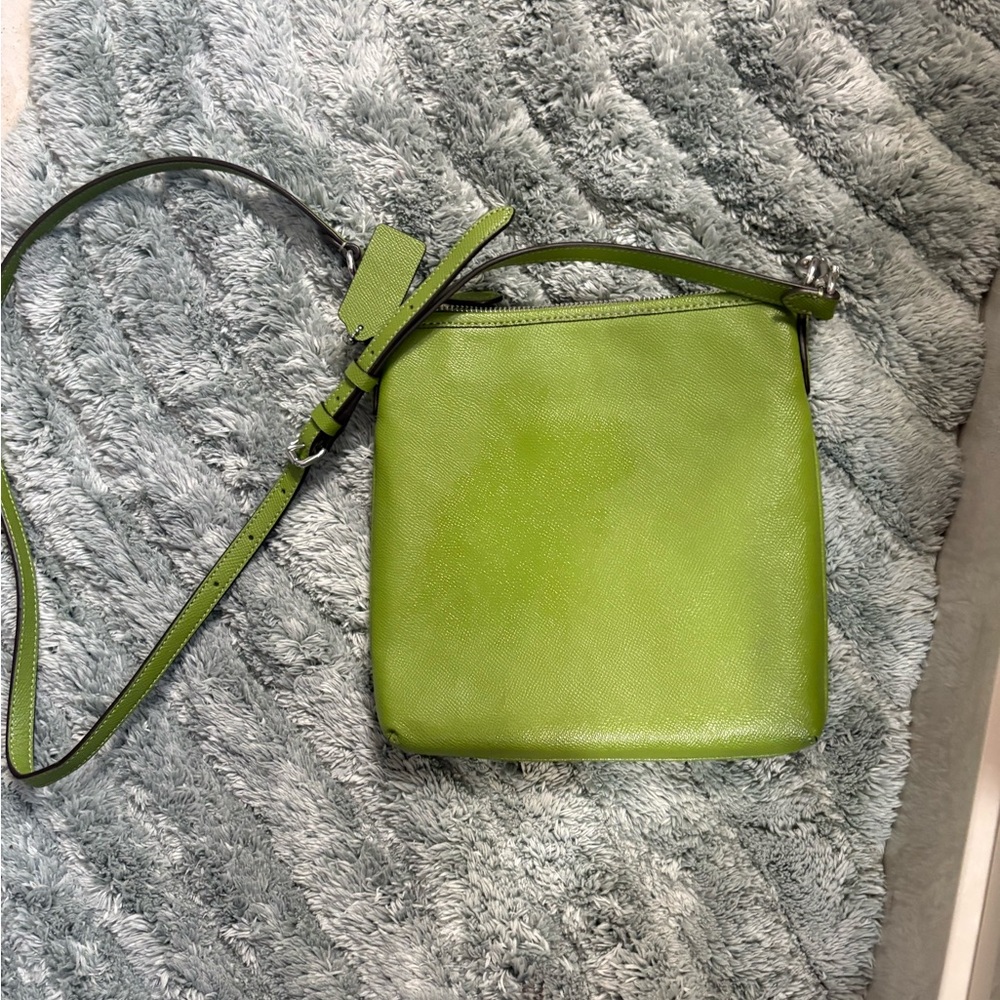 Coach Lime Green Crossbody Bag - Picture 2 of 3